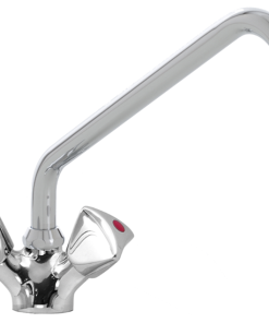 KBS EASY Knebel-Mischbatterie mit Schwenkhahn 3/8 Zoll Wasseranschluß