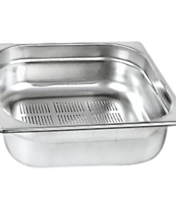Stalgast Gastronormbehälter Serie STANDARD, GN 2/3 (65mm), perforiert